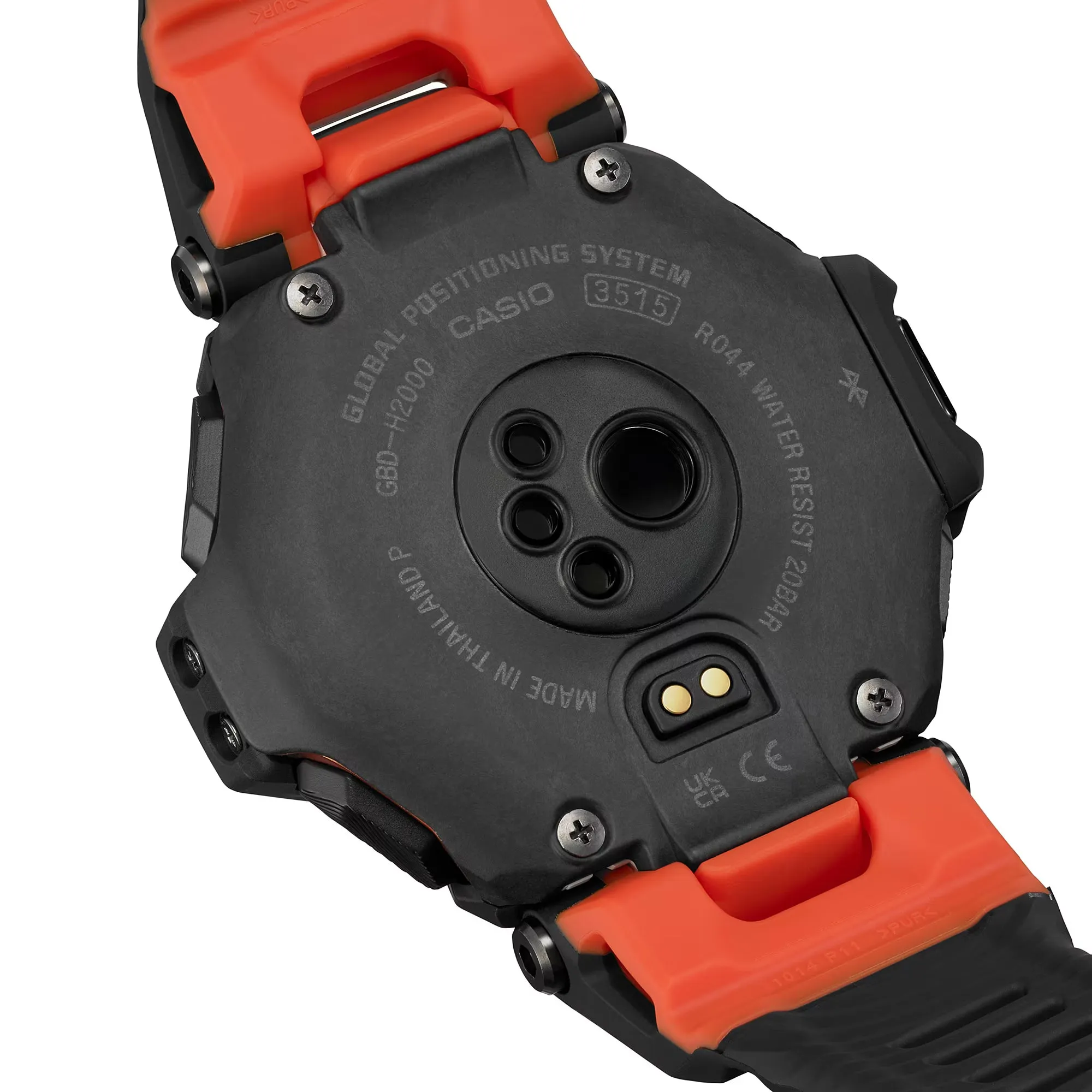 CASIO G-SHOCK GBDH2000-1A Move Heart Rate Monitor GPS Solar Activity Watch
