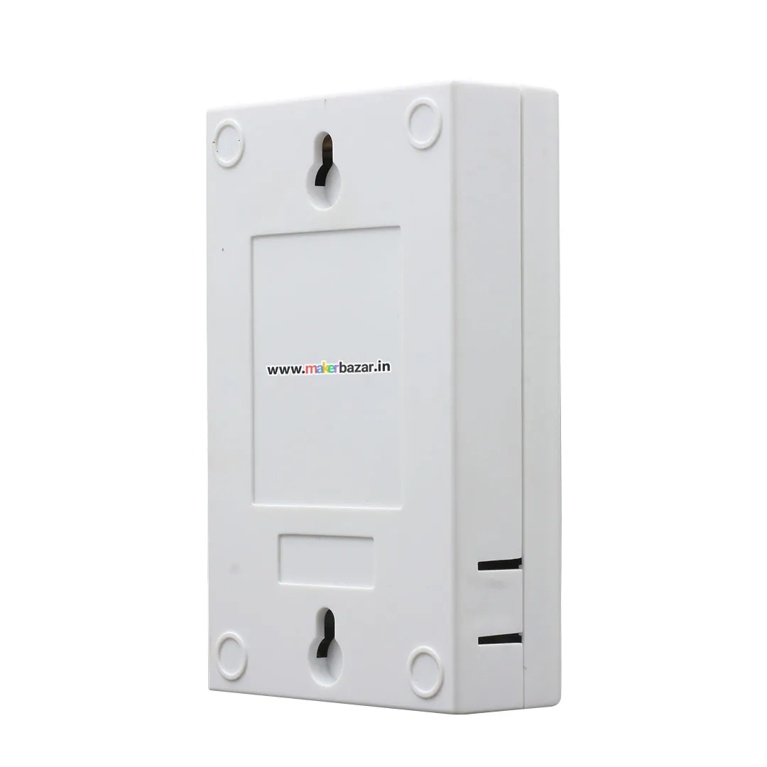 [Combo 6] 433MHz AC220V 2CH Relay Receiver RF Transmitter Wireless Remote Control Switch 3-Buttons for Garage Door Motor Forward Reverse Projector Curtain Control