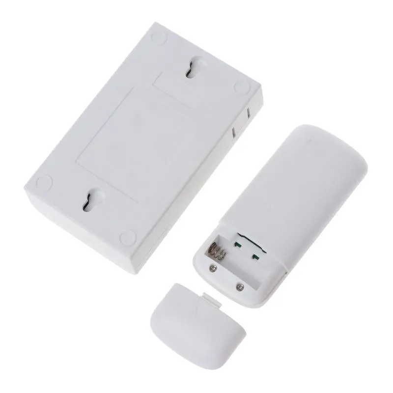[Combo 6] 433MHz AC220V 2CH Relay Receiver RF Transmitter Wireless Remote Control Switch 3-Buttons for Garage Door Motor Forward Reverse Projector Curtain Control