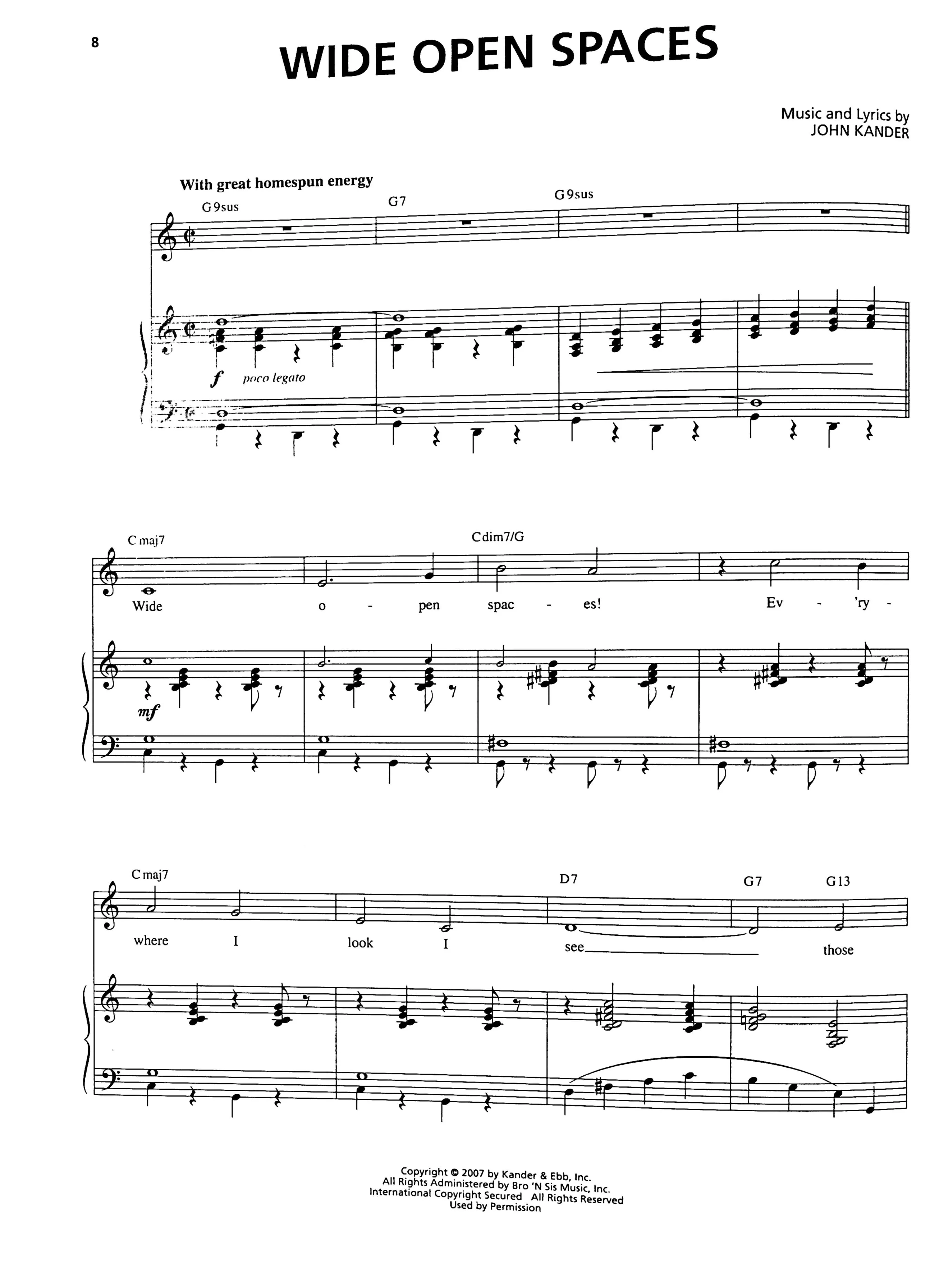 Curtains Vocal Selections