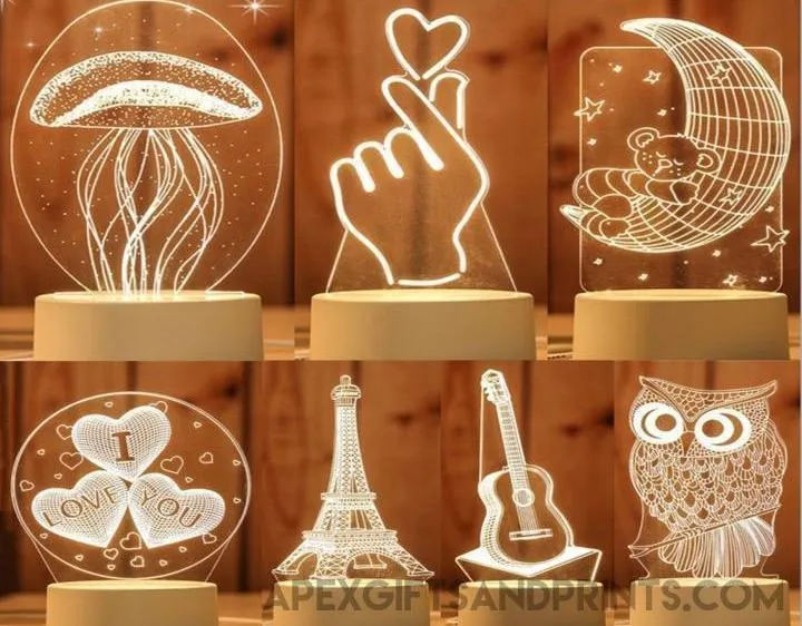 Custom Acrylic LED Light Lamp