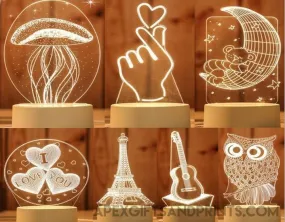 Custom Acrylic LED Light Lamp