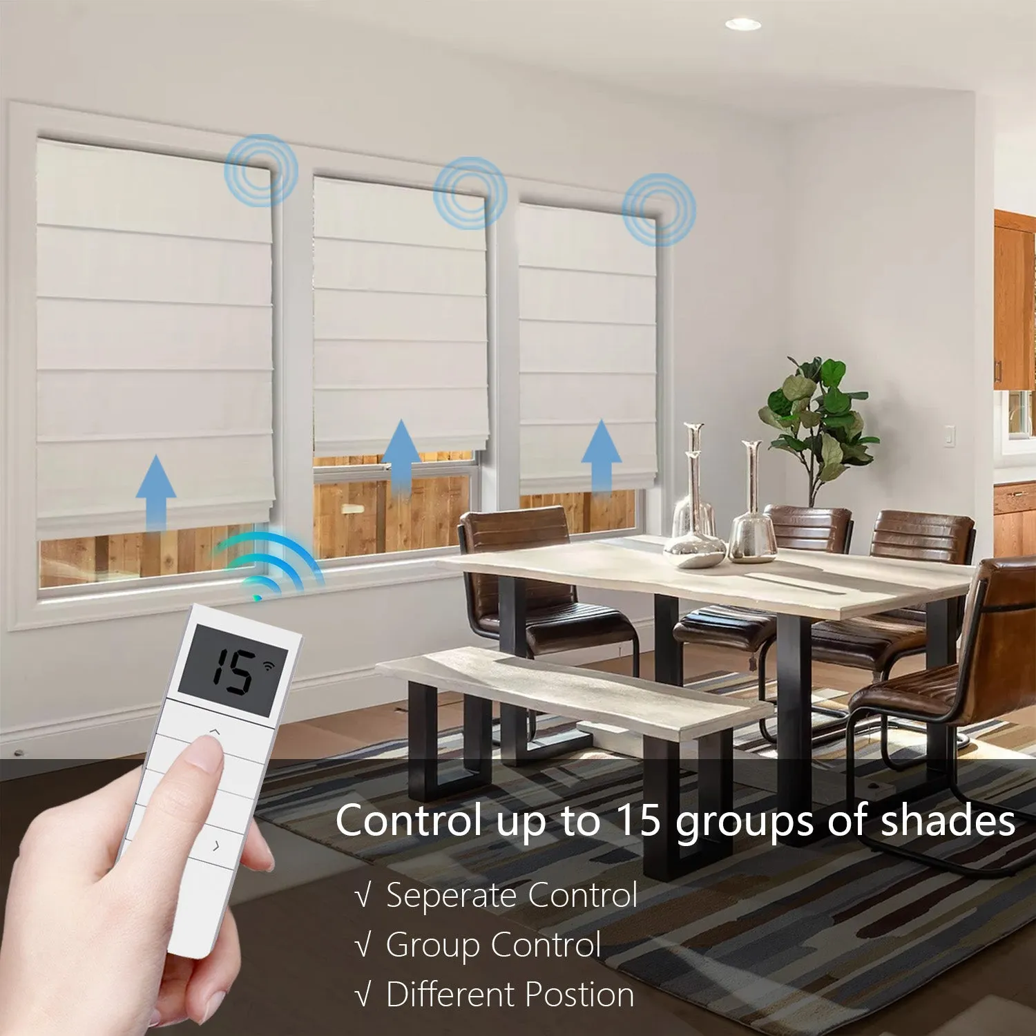 DC1602 15 channel motorized blind Roller Shades Blinds Remote Controller Accessories