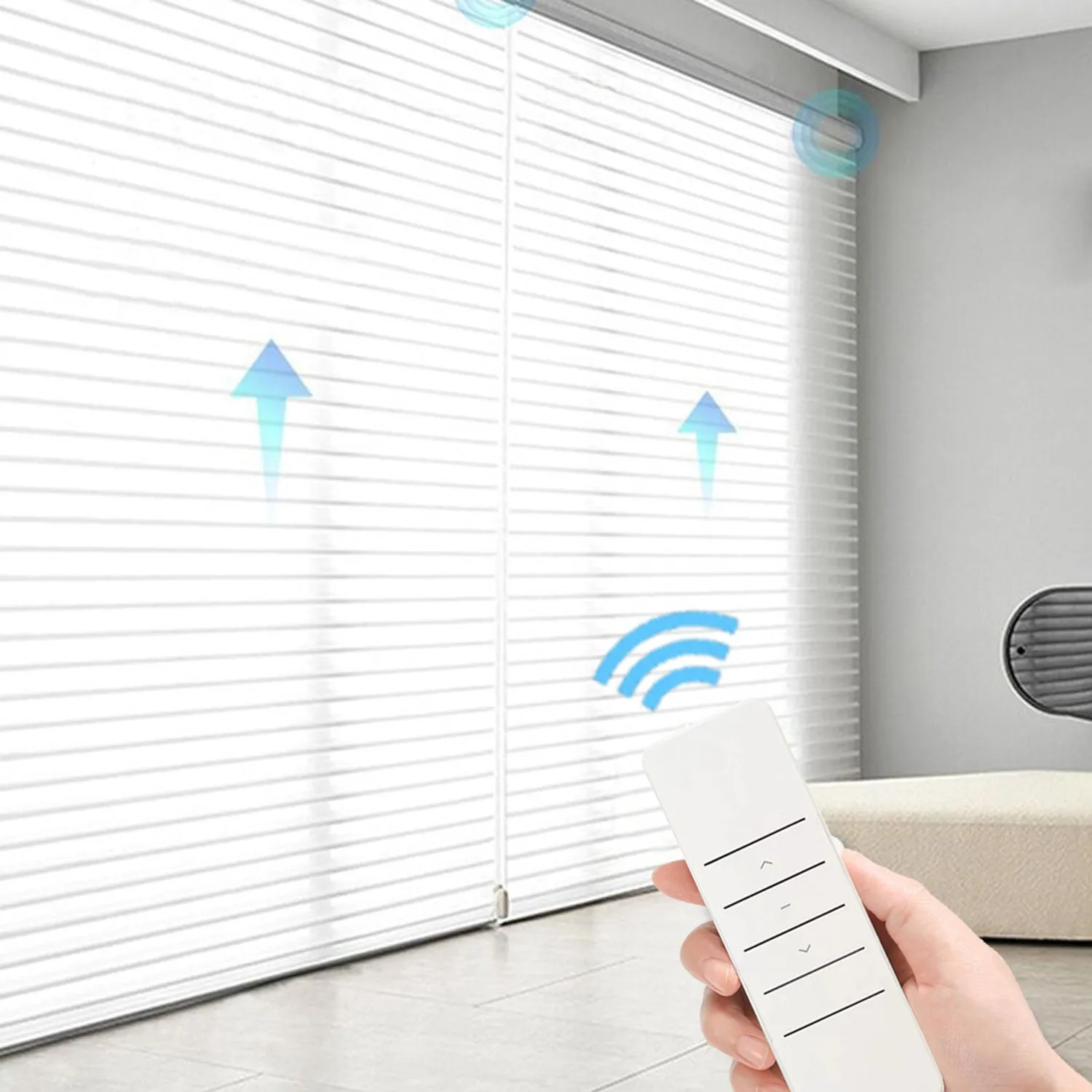 DM25LEU-Rechargeable Roller Shades Motor Kit Wireless RF Controller