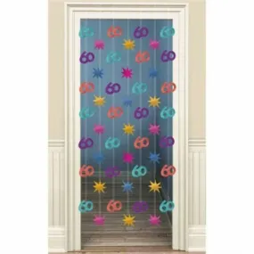 Doorway Curtain - 60 Multicoloured