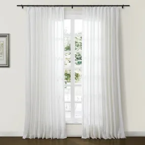 Doris 100% Linen Curtain Soft Top