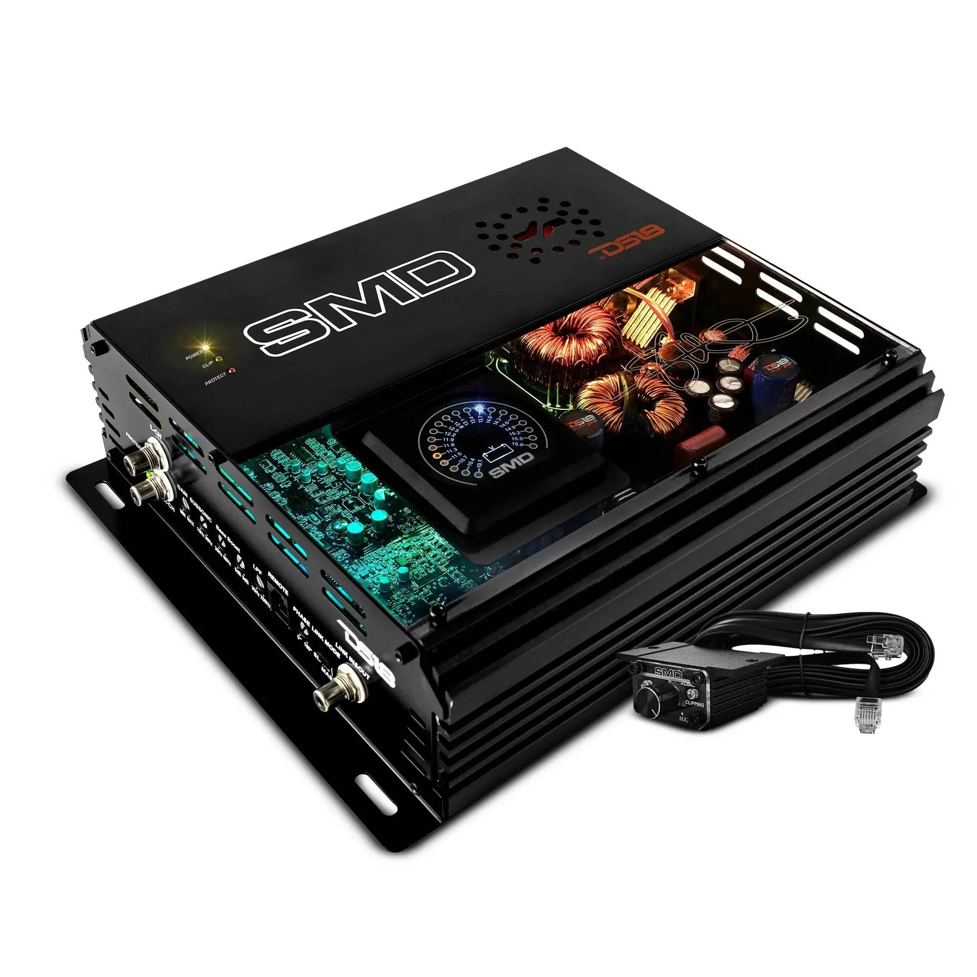 DS18 SMD-2000.1D 2000W RMS Class D Monoblock Amplifier Made In Korea
