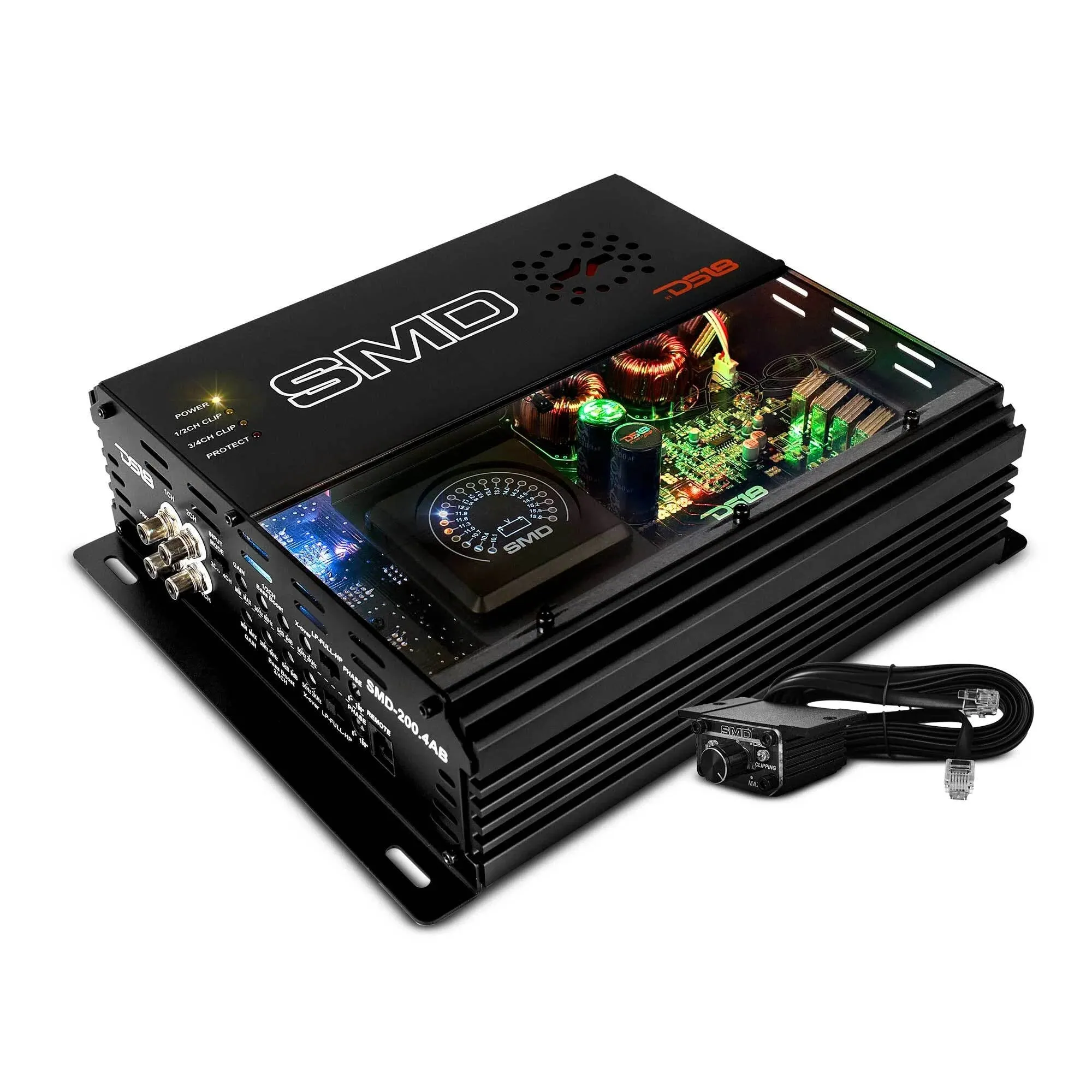 DS18 SMD-200.4AB 800W Class AB 4-Channel Amplifier