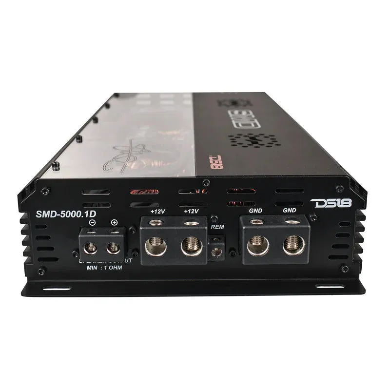 DS18 SMD-5000.1D - 5000W High-Performance Class D Monoblock Amplifier - Superior Quality Made In Korea