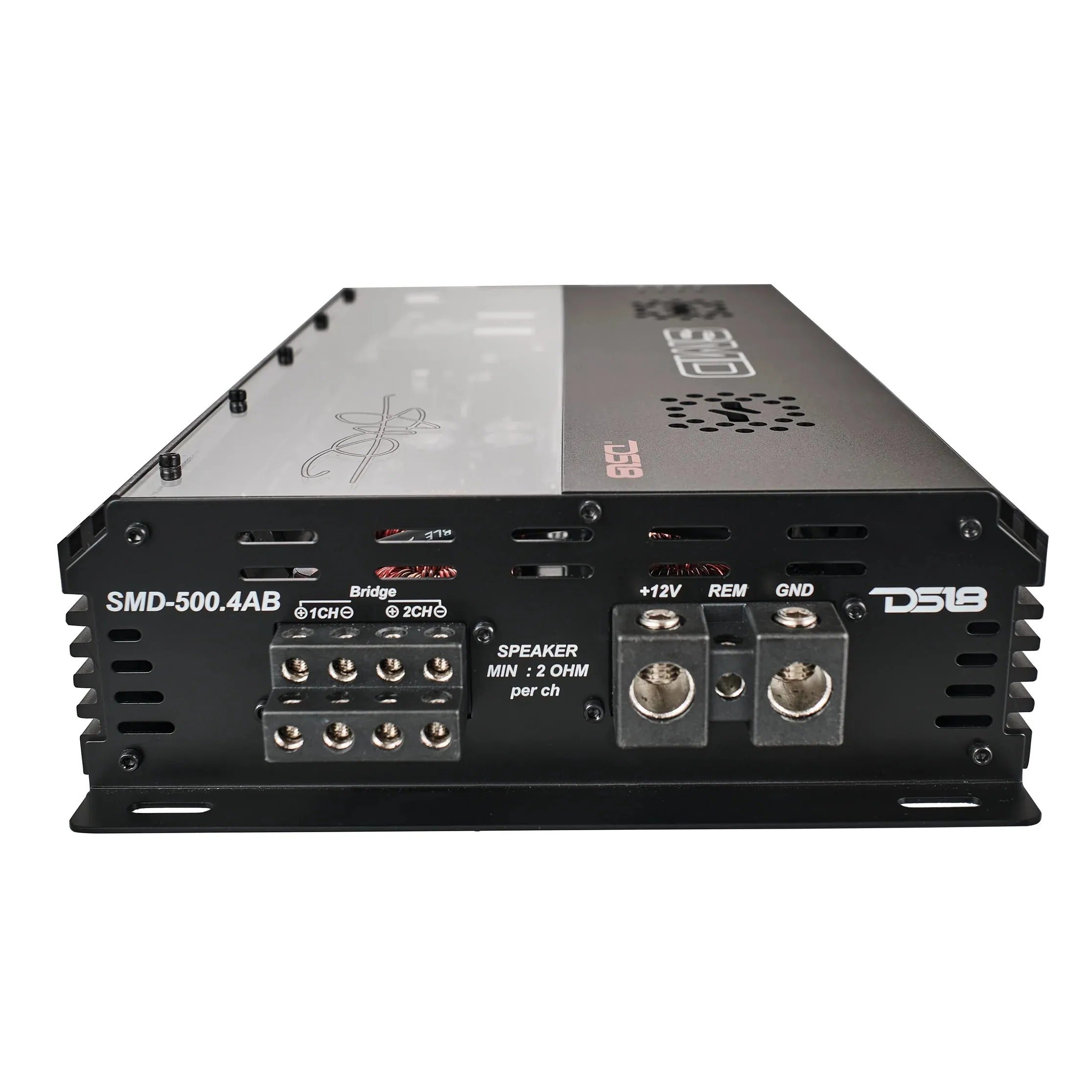 DS18 SMD-500.4AB 2000W Class AB 4-Channel Amplifier Made In Korea
