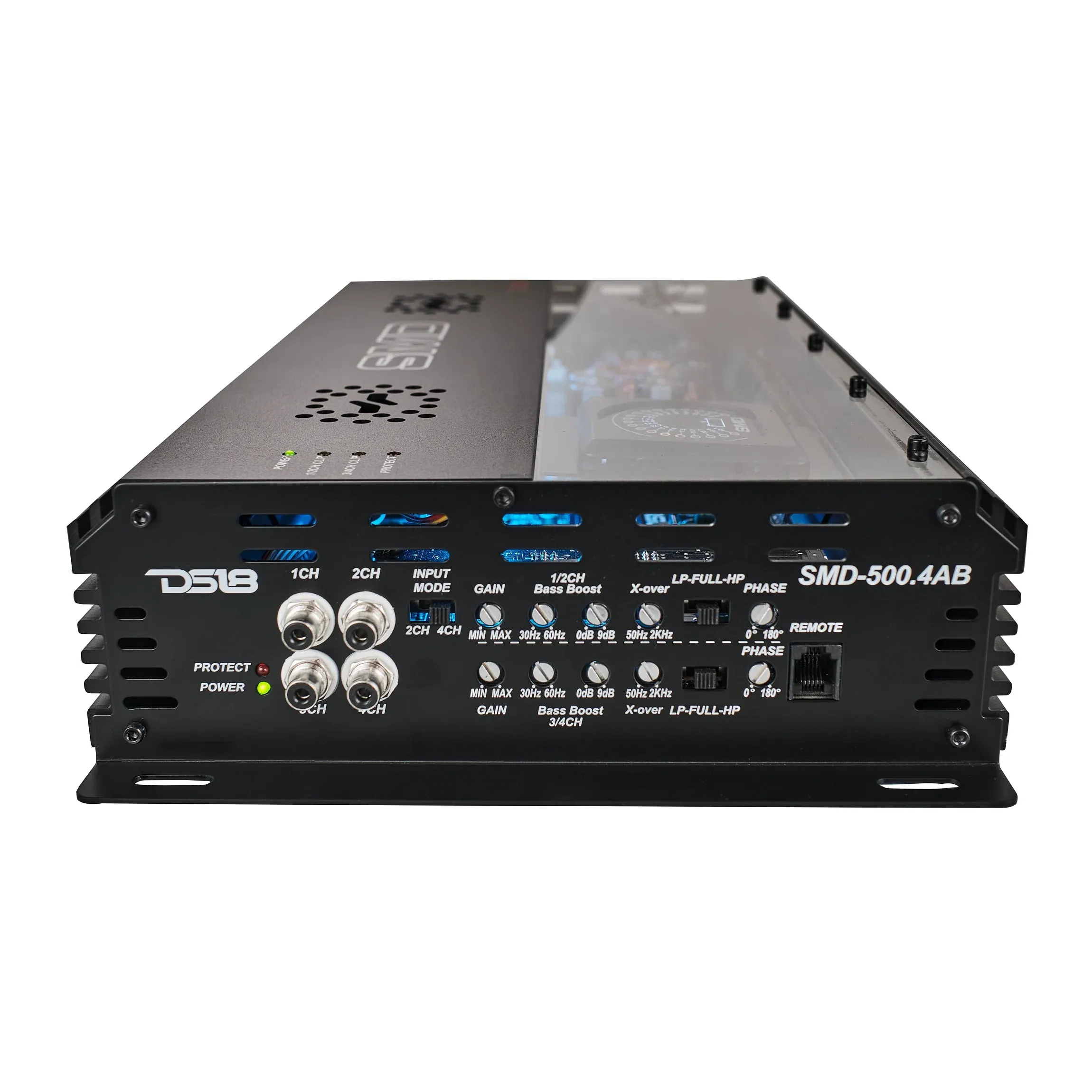 DS18 SMD-500.4AB 2000W Class AB 4-Channel Amplifier Made In Korea