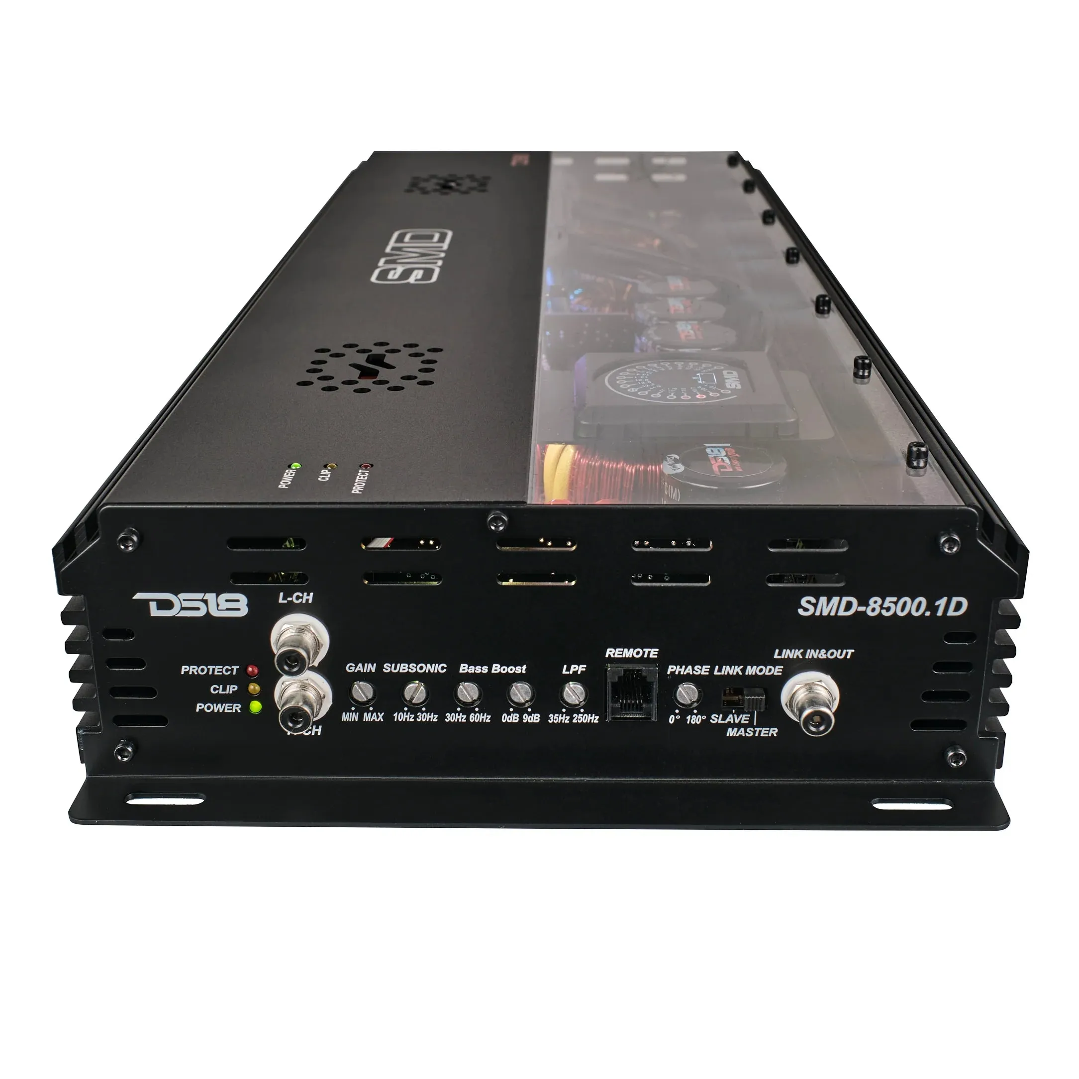 DS18 SMD-8500.1D 8500W RMS Class D Monoblock Amplifier Made In Korea