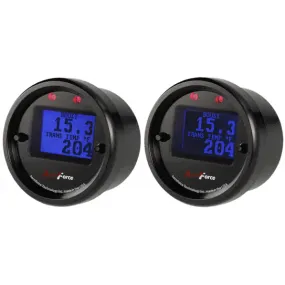 Dual Interceptor Gauge set (Blue/Black Screen)