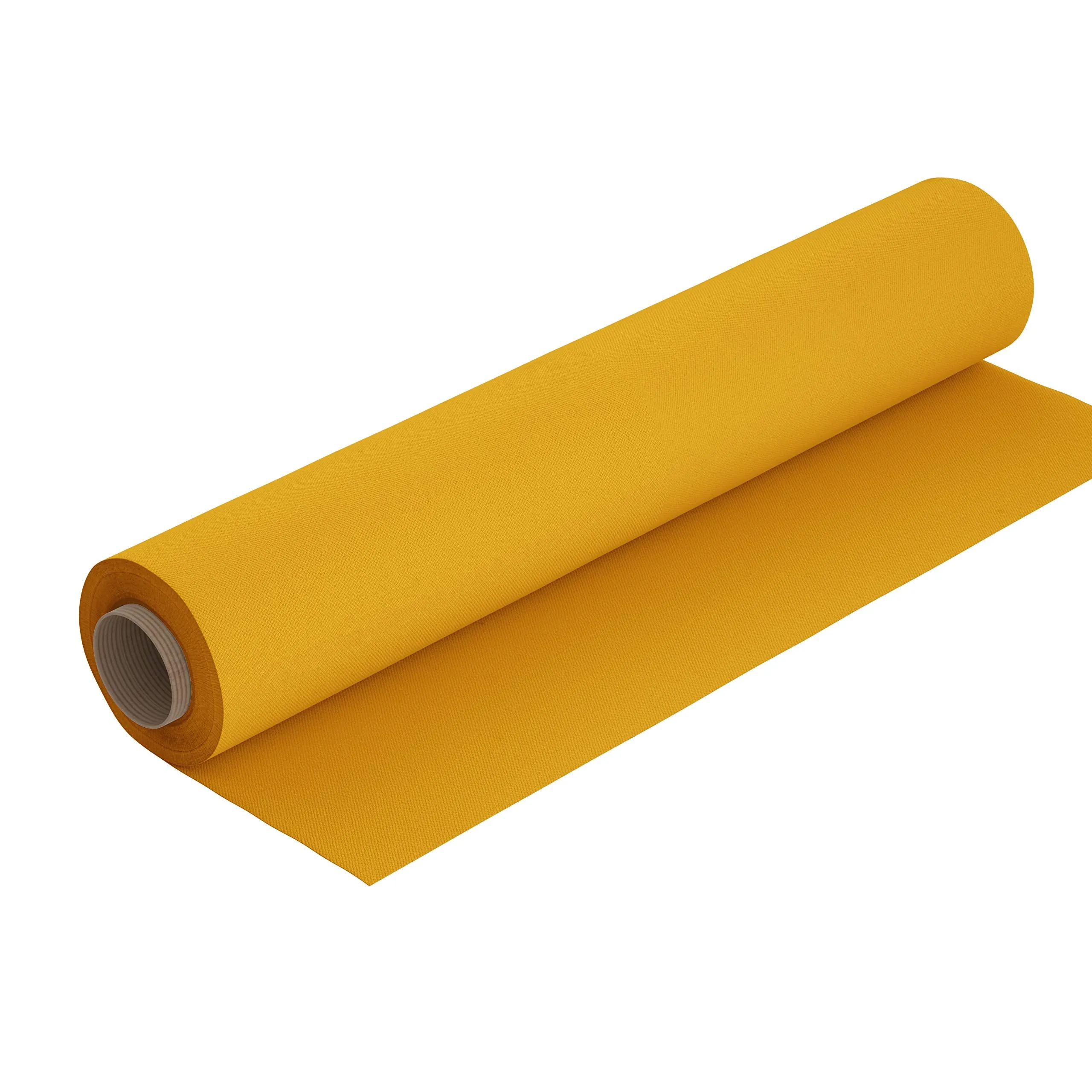 Encasa Homes Fabric by The Metre - Mercerised Dyed Cotton Canvas 100 x 140 cm Width, Mango