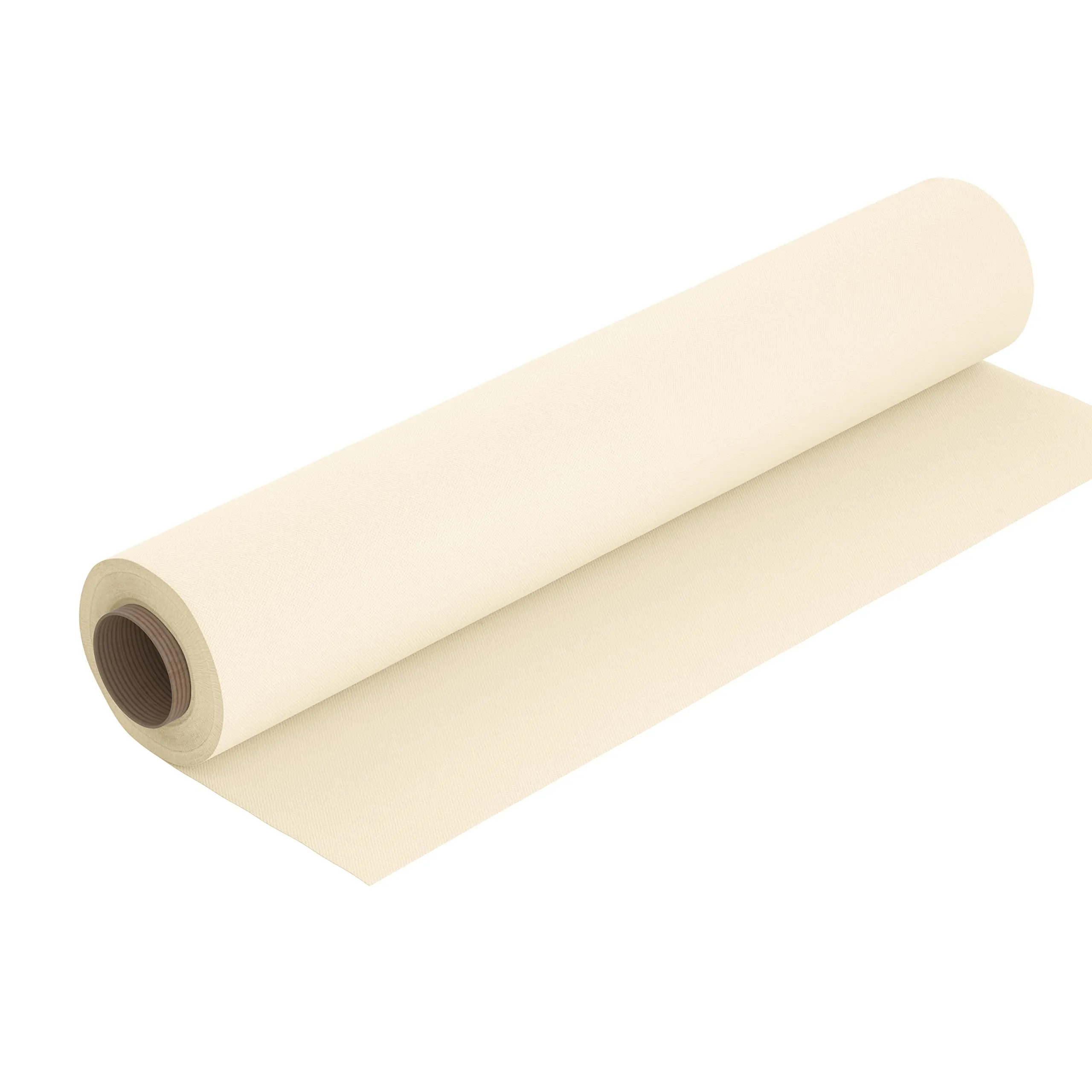 Encasa Homes Fabric by The Metre - Mercerised Dyed Cotton Canvas 100 x 140 cm Width, Natural
