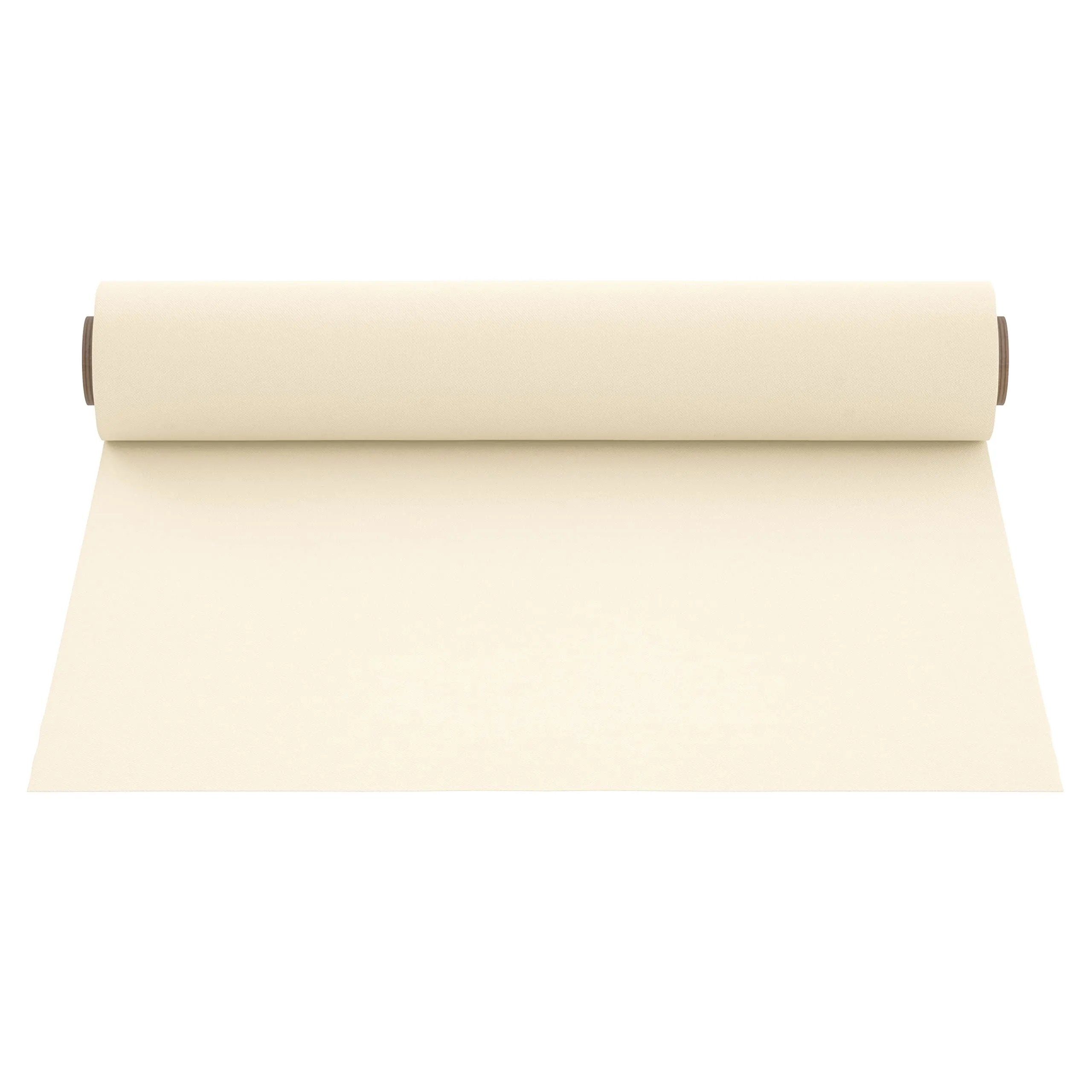 Encasa Homes Fabric by The Metre - Mercerised Dyed Cotton Canvas 100 x 140 cm Width, Natural