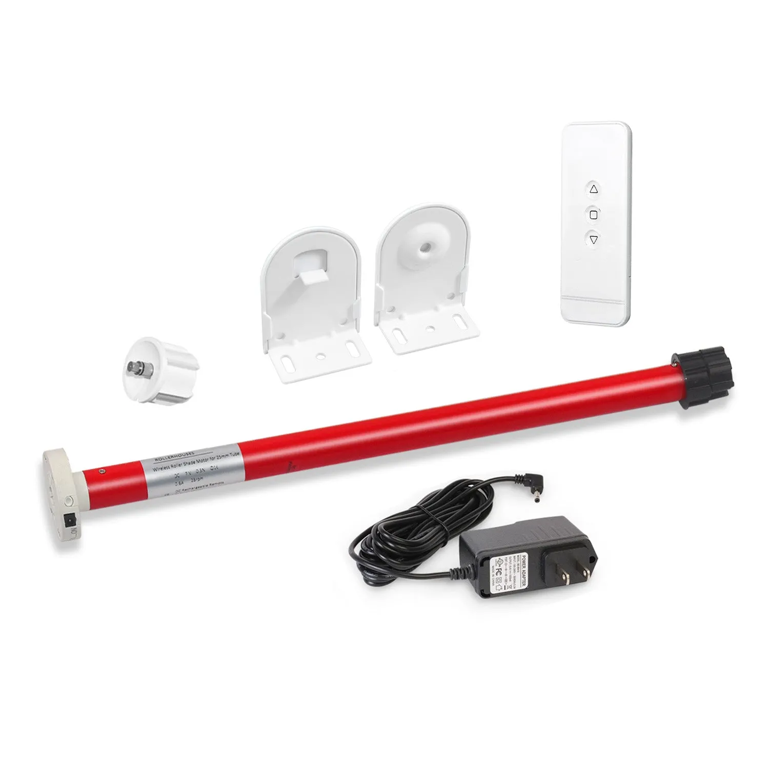 ERB25/ERB16 Rechargeable Roller Blinds/Shade Motor (Compatible 1in.-2in. Roller Shade Tubes )