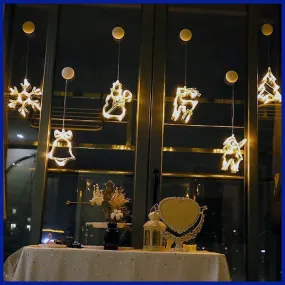 Festive Window Christmas LED Lights