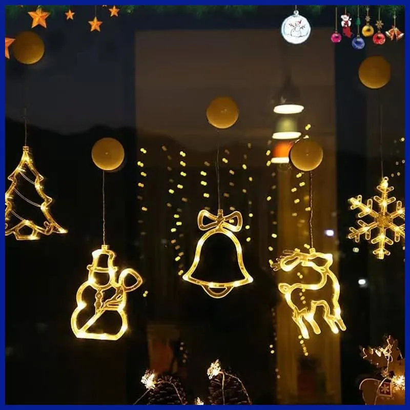 Festive Window Christmas LED Lights