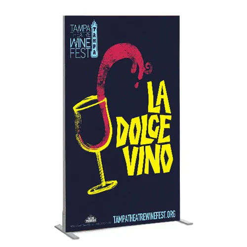 Freestanding LED Light Boxes 36 x 48 SEG Tension Fabric Frames | Double Sided
