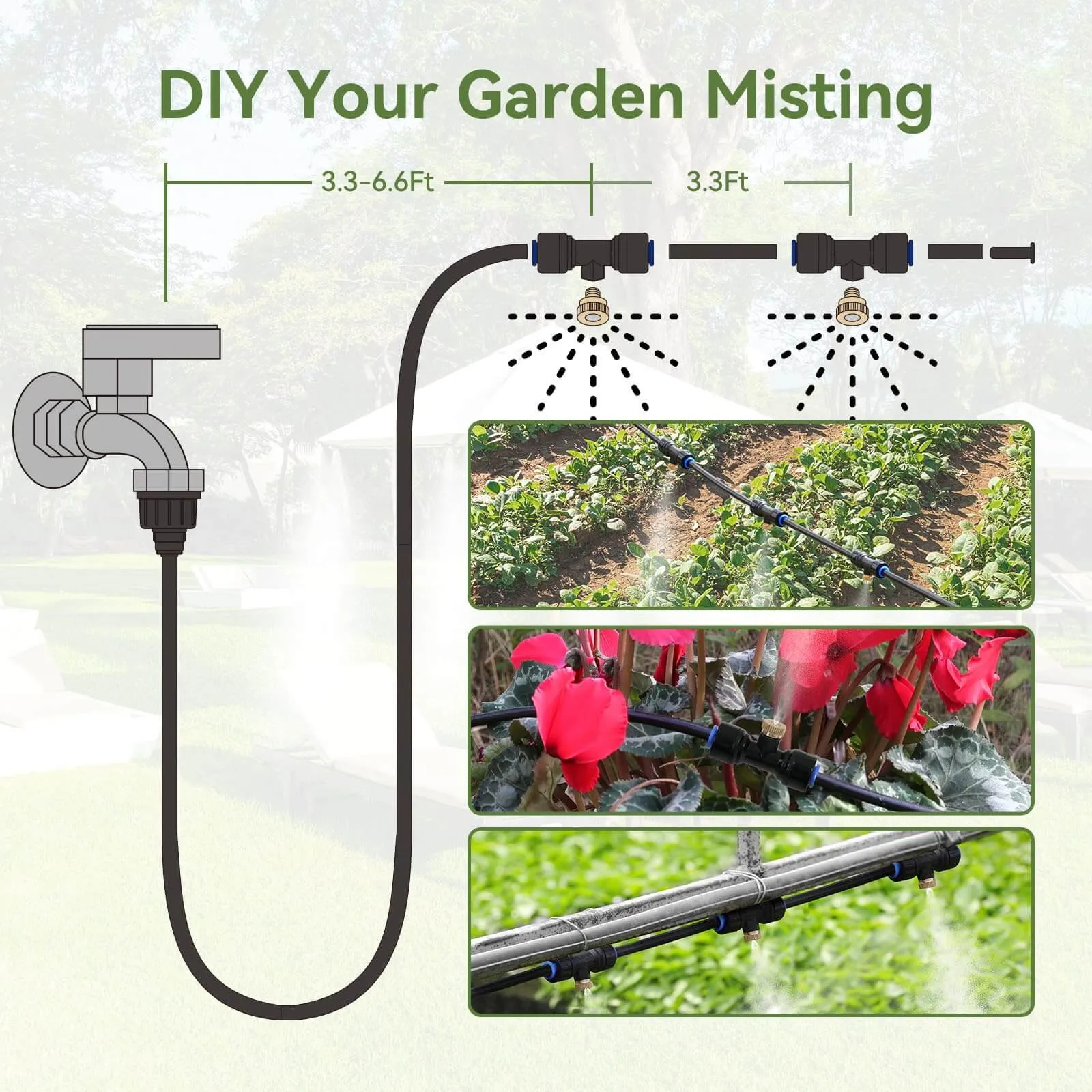 Garden Misters for Outdoor Patio GA702