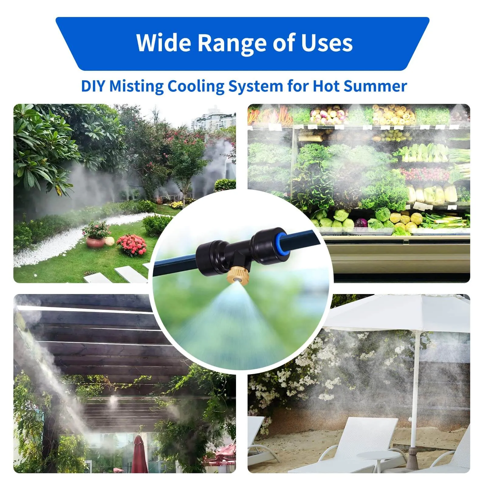 Garden Misters for Outdoor Patio GA702