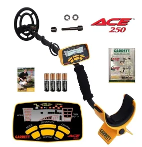 Garrett Ace 250 Metal Detector with Submersible Search Coil