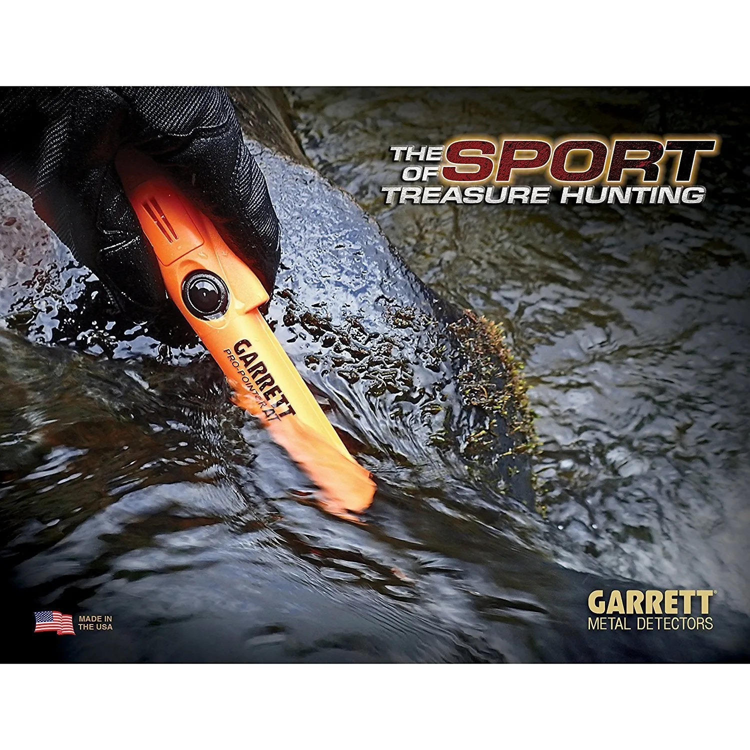 Garrett Pro Pointer AT&nbsp;Metal Detector Waterproof ProPointer with Garrett Camo Pouch