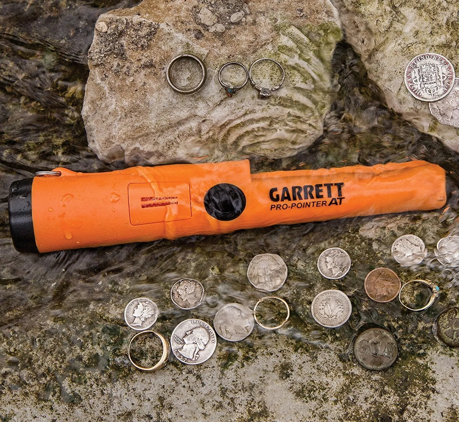 Garrett Pro Pointer AT&nbsp;Metal Detector Waterproof ProPointer with Garrett Camo Pouch