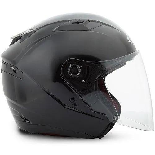 GMax OF77 Glossy Black Open Face Helmet