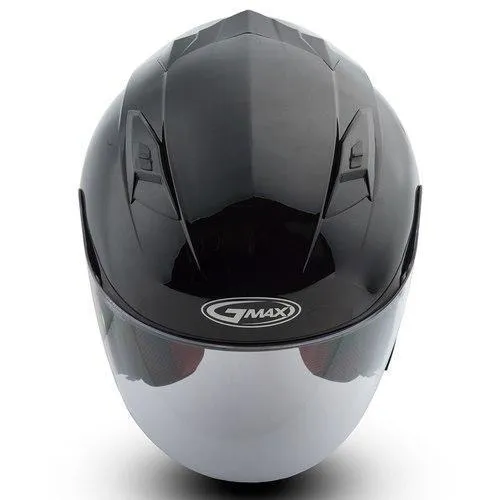 GMax OF77 Glossy Black Open Face Helmet