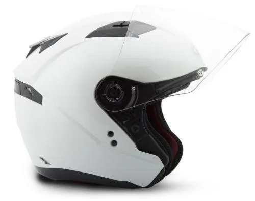 GMax OF77 Pearl White Open Face Helmet