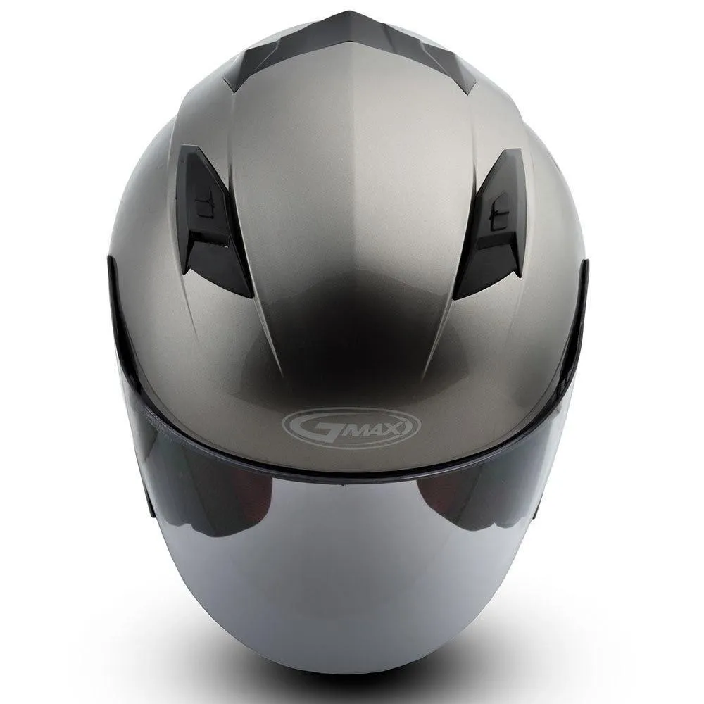 GMax OF77 Titanium Open Face Helmet