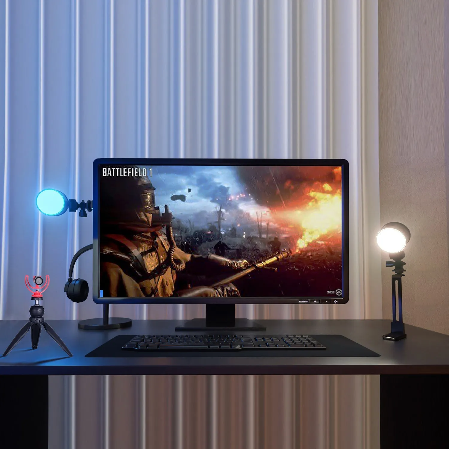 GVM 7SM Mini Double-Sided RGB & LED Video Light On-Camera Light