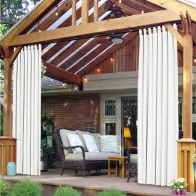 Heck Solid Acrylic Outdoor Curtain
