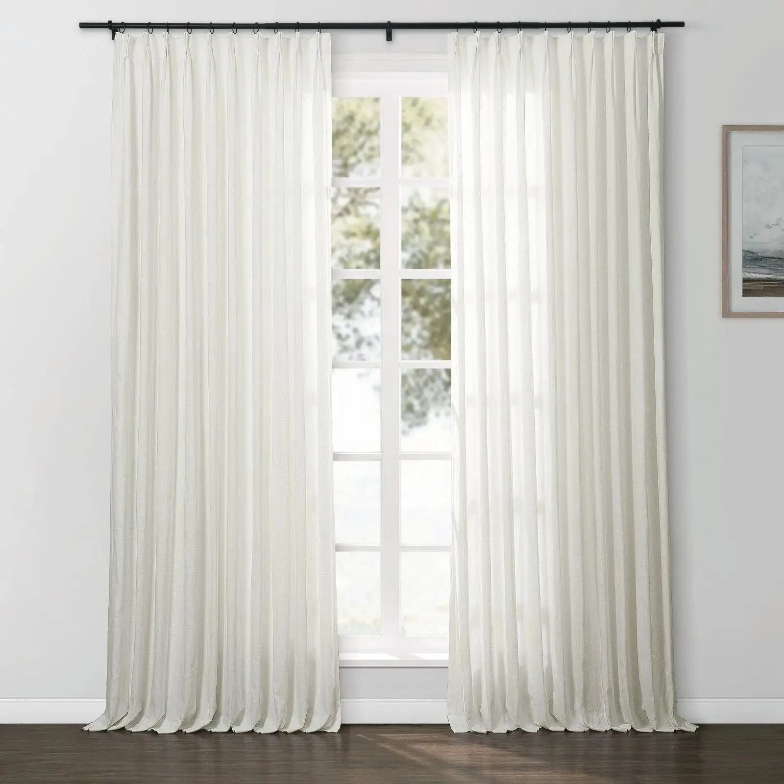 Ian Linen  Blend Drapery Pleat