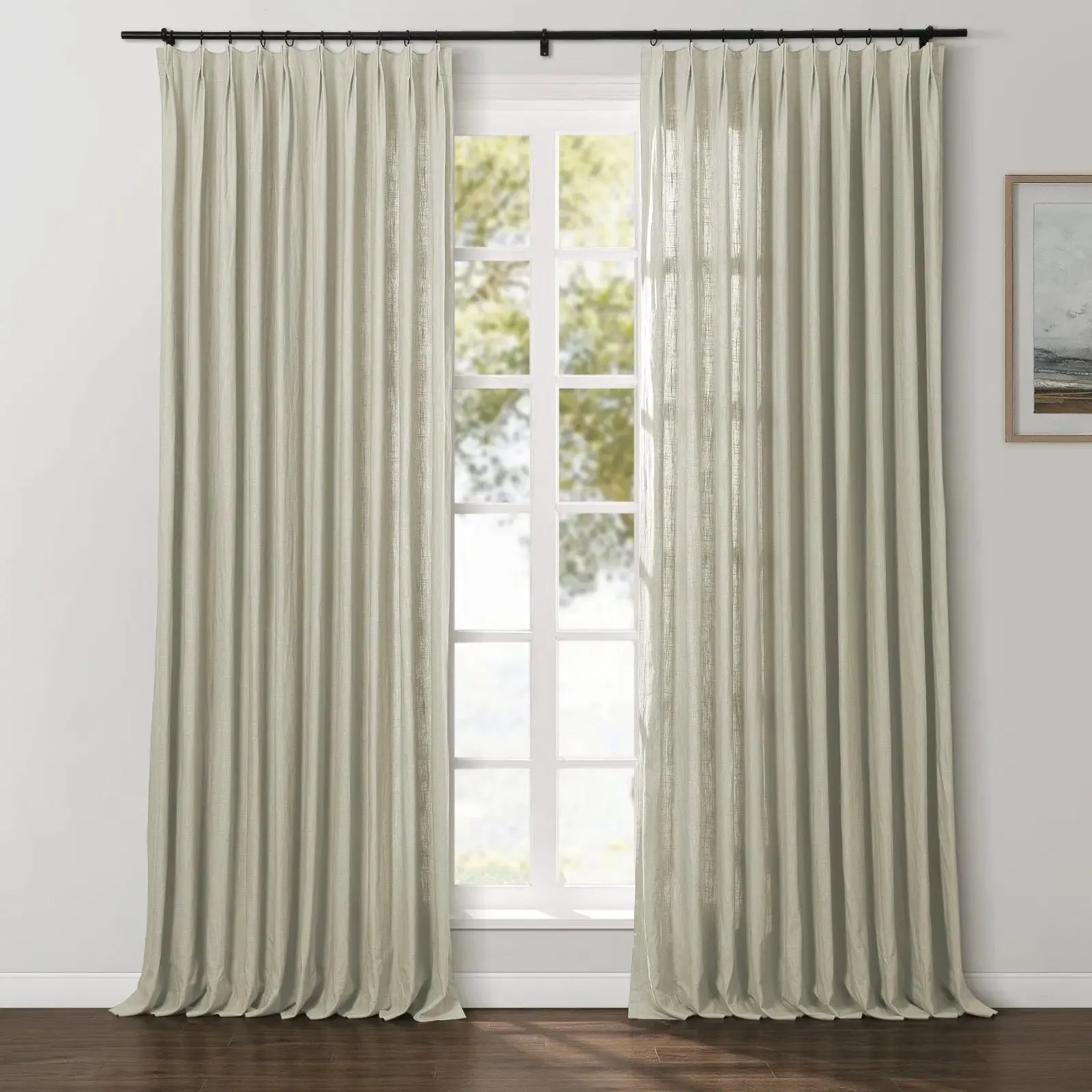 Ian Linen  Blend Drapery Pleat