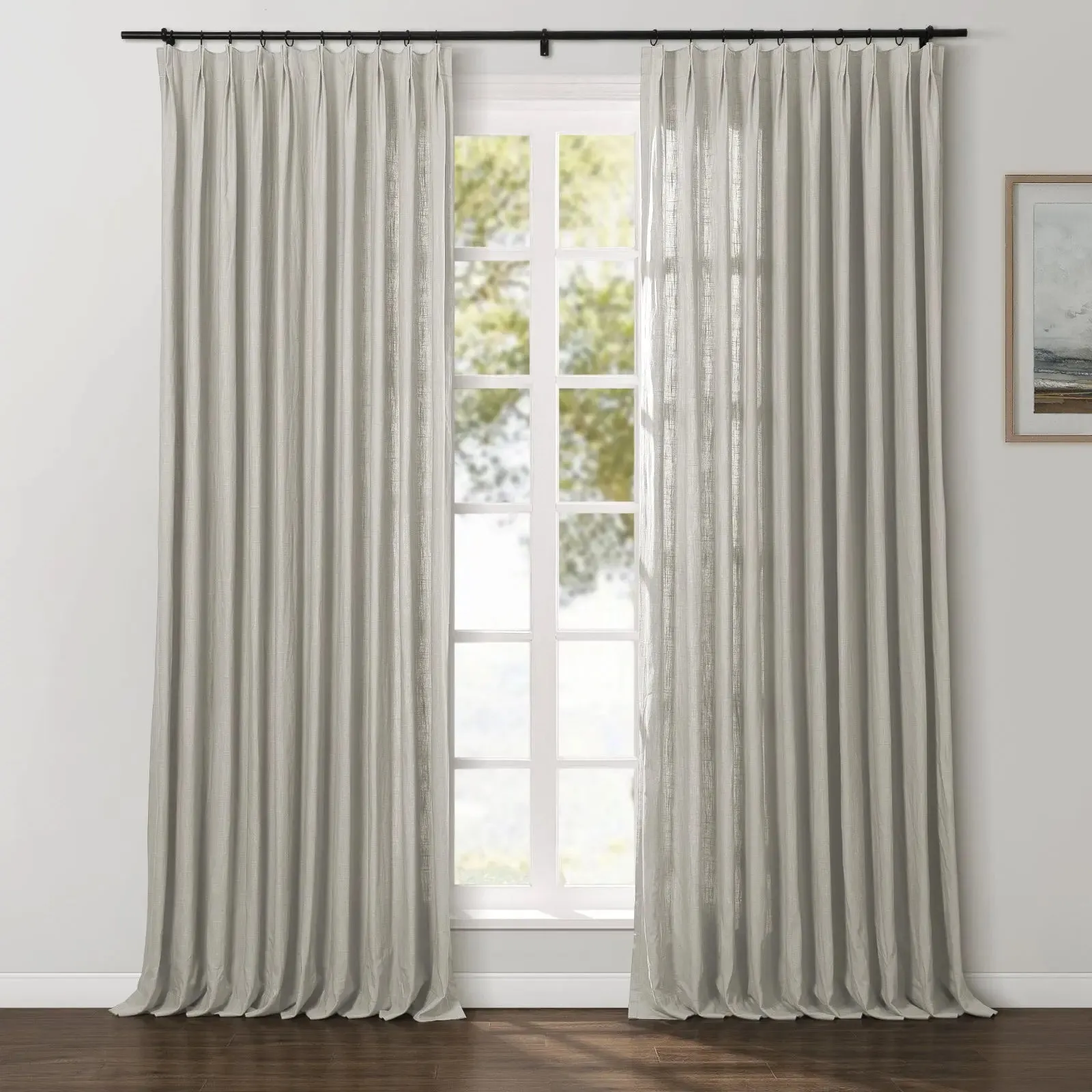 Ian Linen  Blend Drapery Pleat