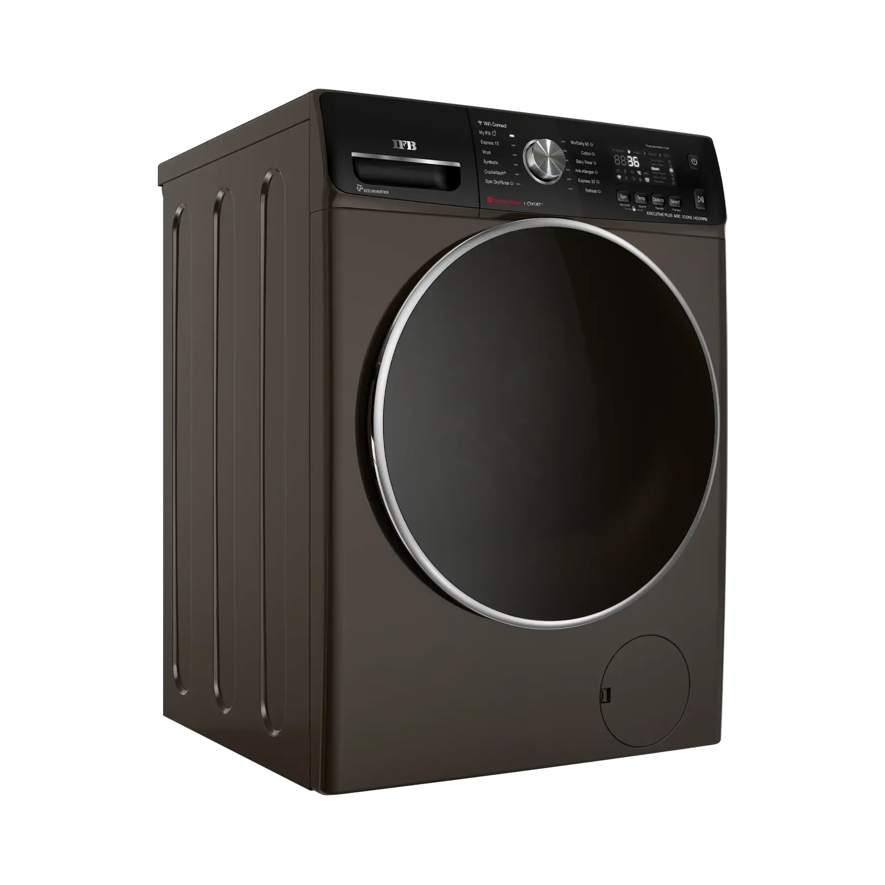 IFB Executive Plus MXC 1014 SSL Front Load Washing Machine 10 kg | 1400 rpm | Mocha