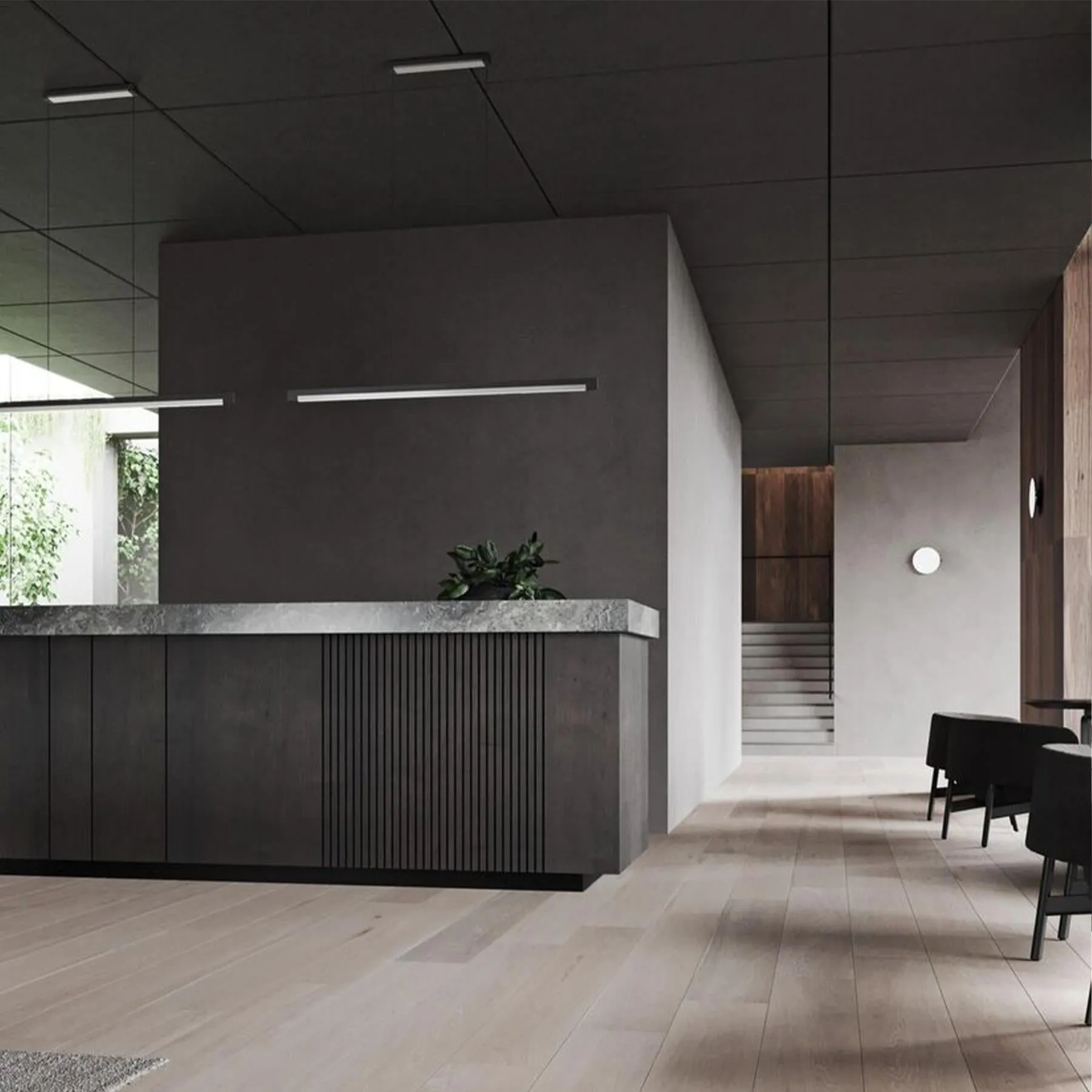 Inlay Linear Pendant Light, S1400 and S1900