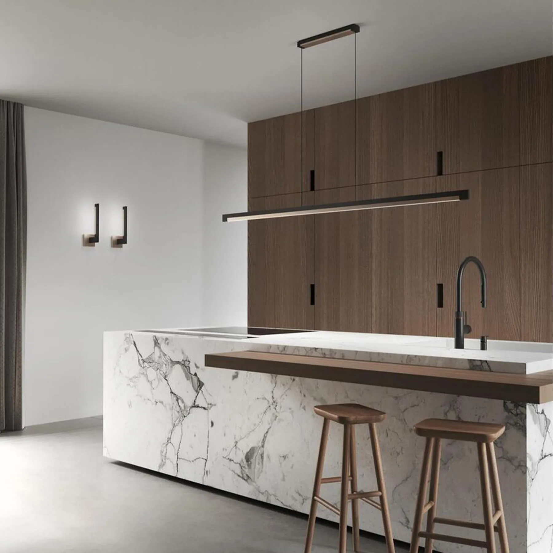 Inlay Linear Pendant Light, S1400 and S1900
