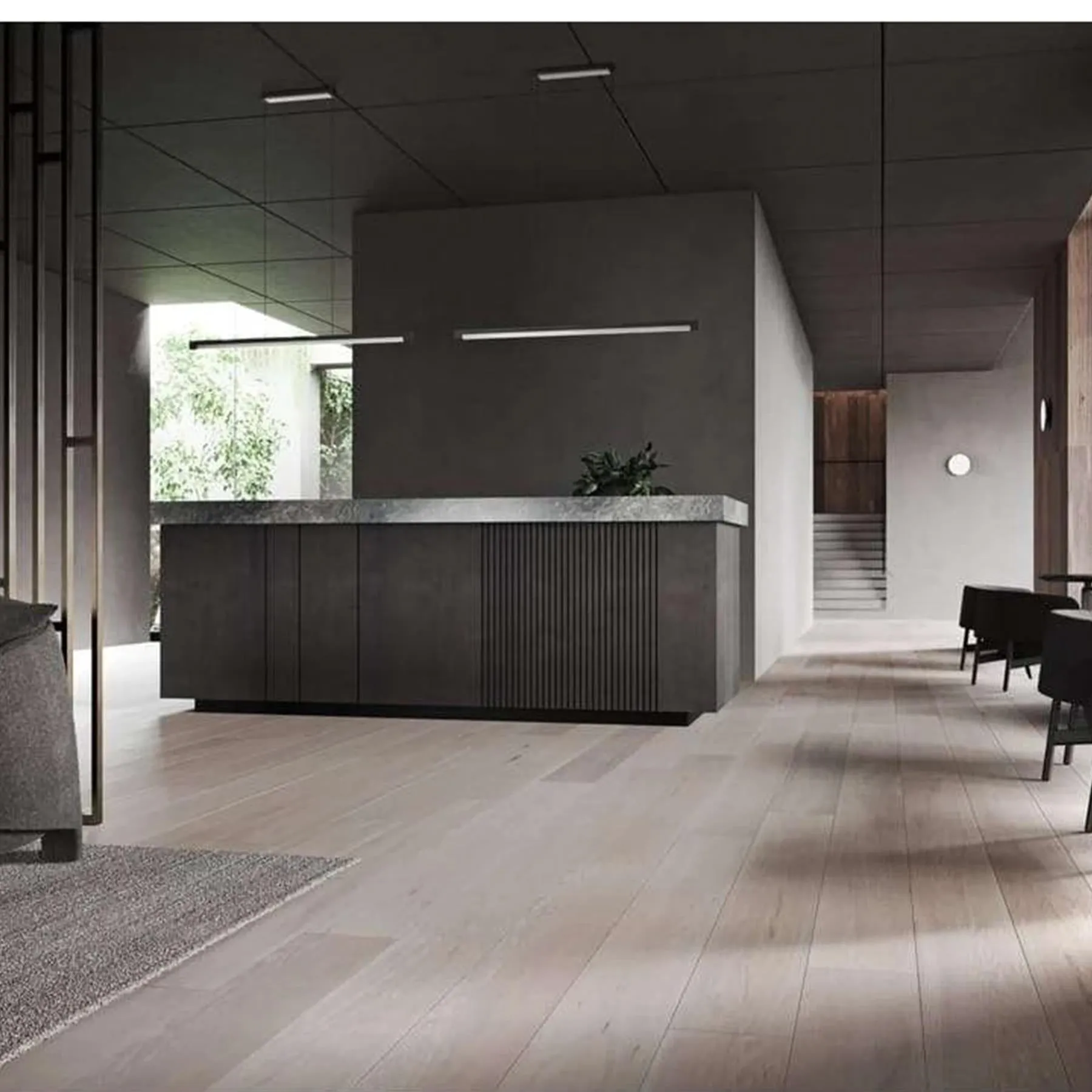 Inlay Linear Pendant Light, S1400 and S1900