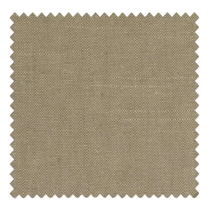 Jawara Luxury Linen Cotton Curtains with Border Trim (Sold per Pair)