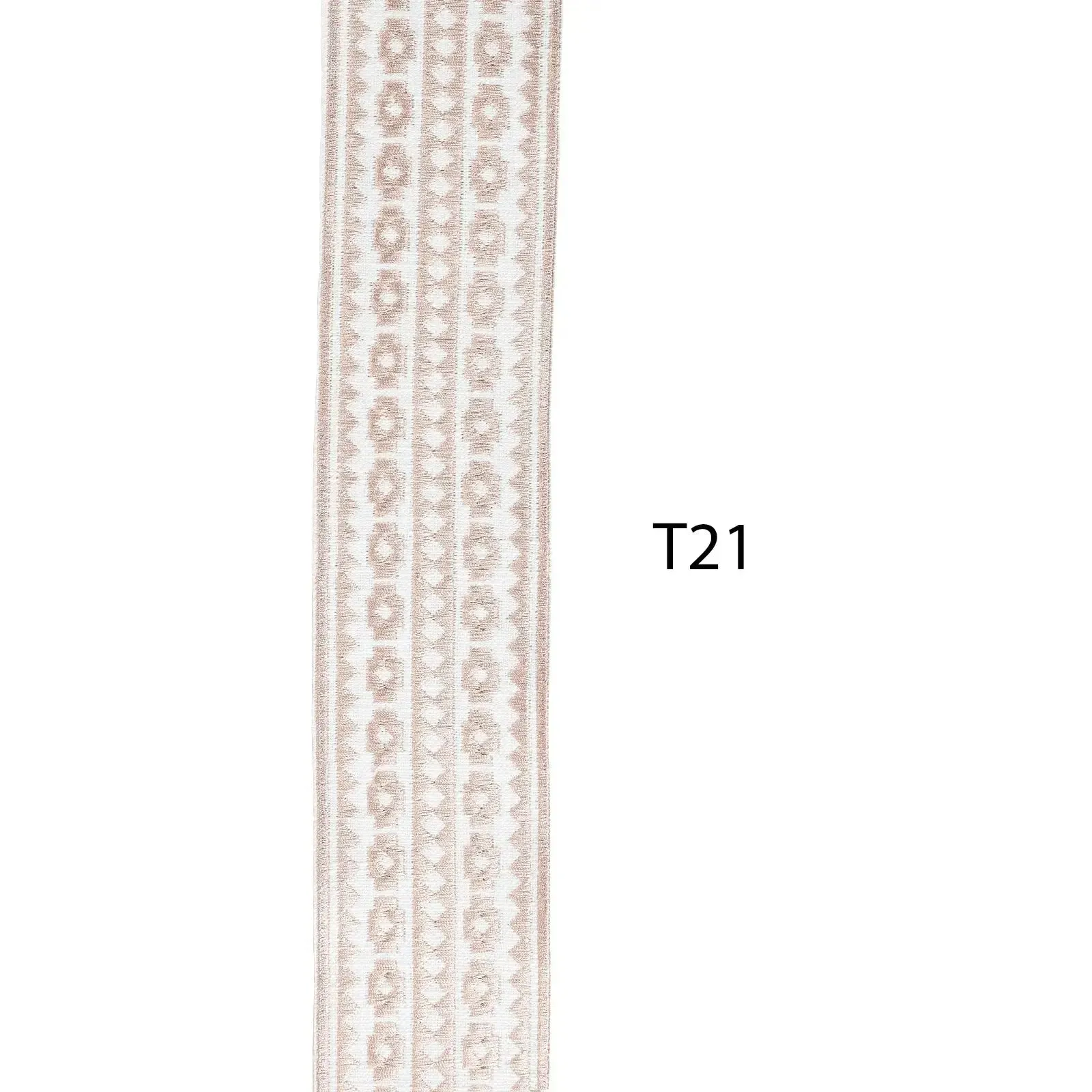 Jawara Luxury Linen Cotton Curtains with Border Trim (Sold per Pair)