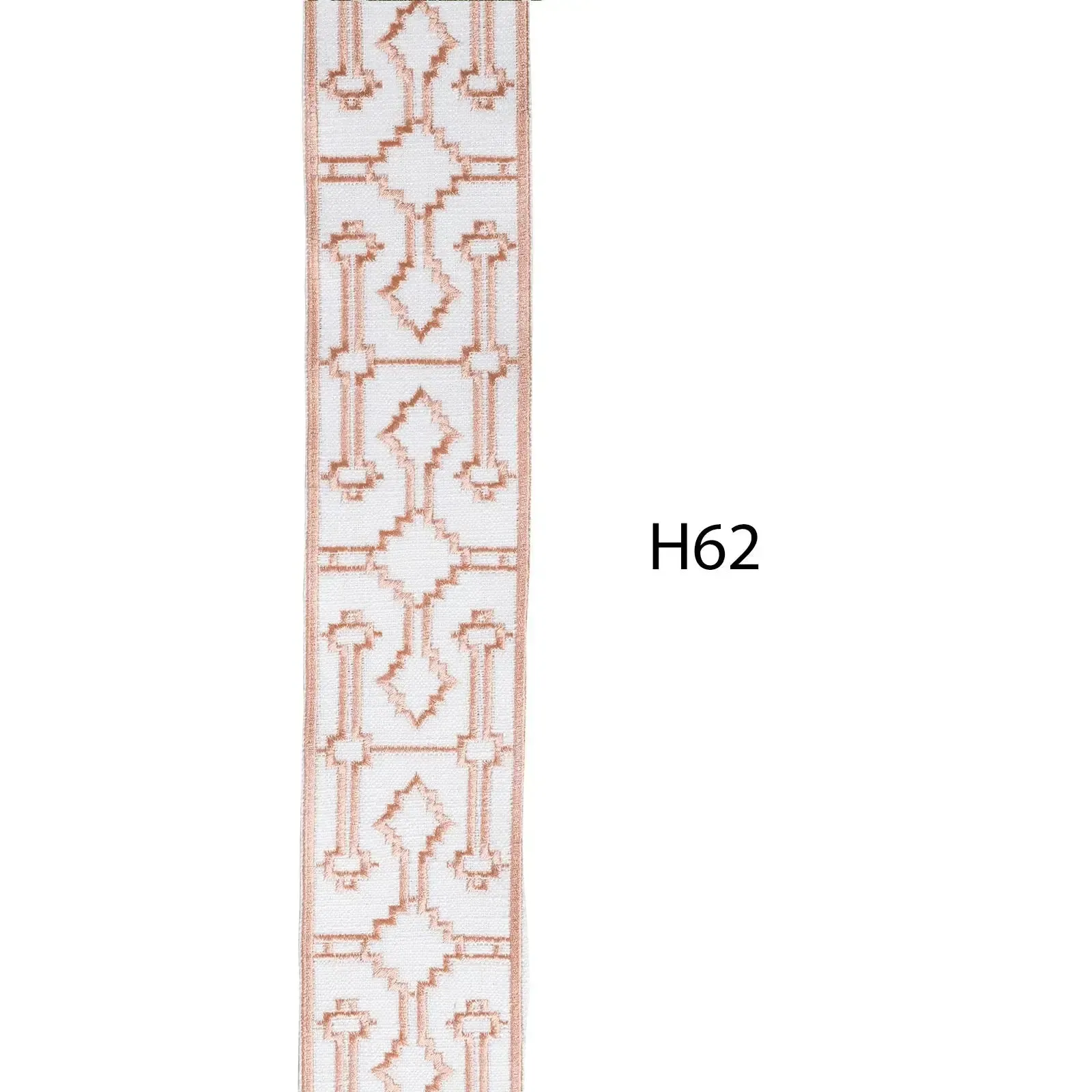 Jawara Luxury Linen Cotton Curtains with Border Trim (Sold per Pair)