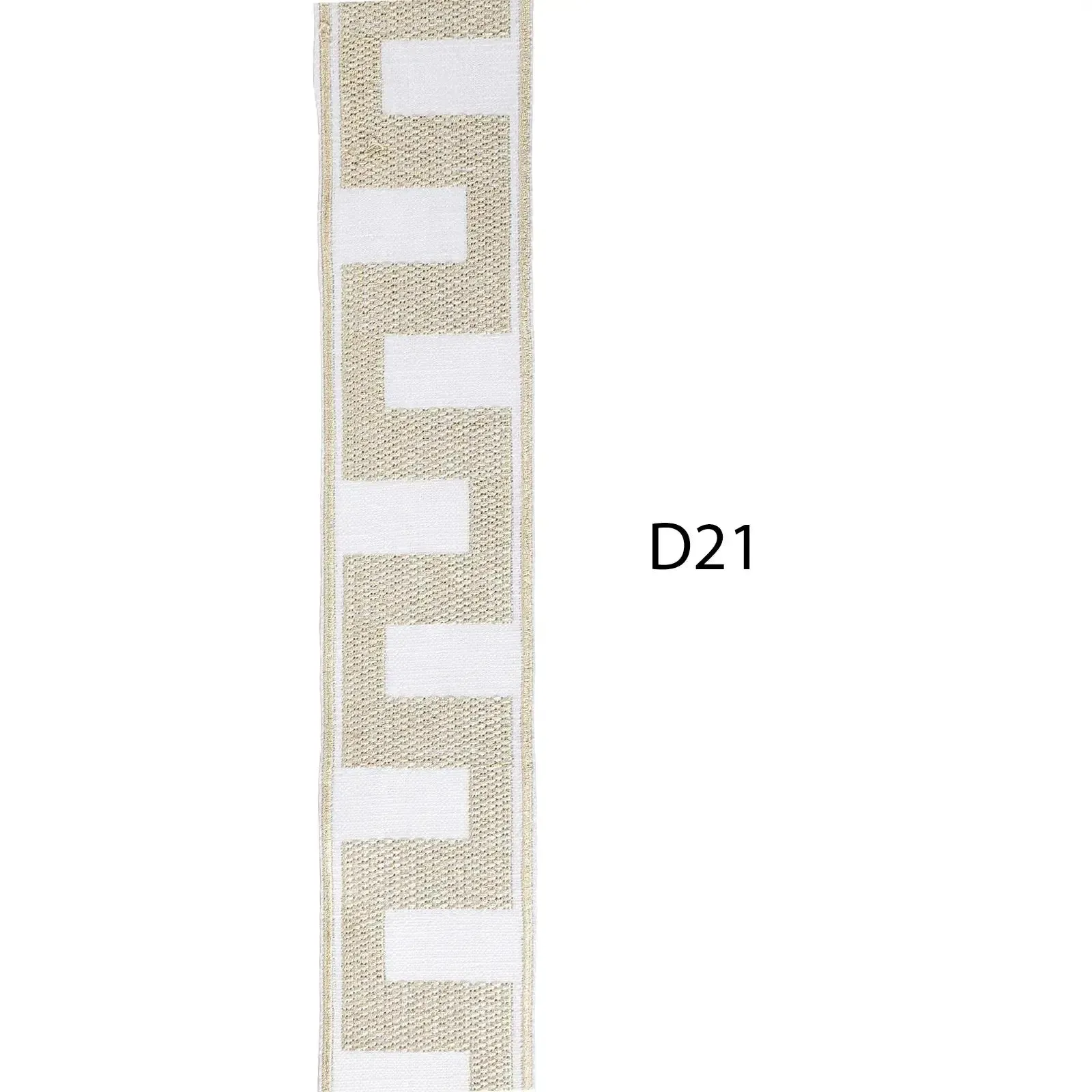 Jawara Luxury Linen Cotton Curtains with Border Trim (Sold per Pair)