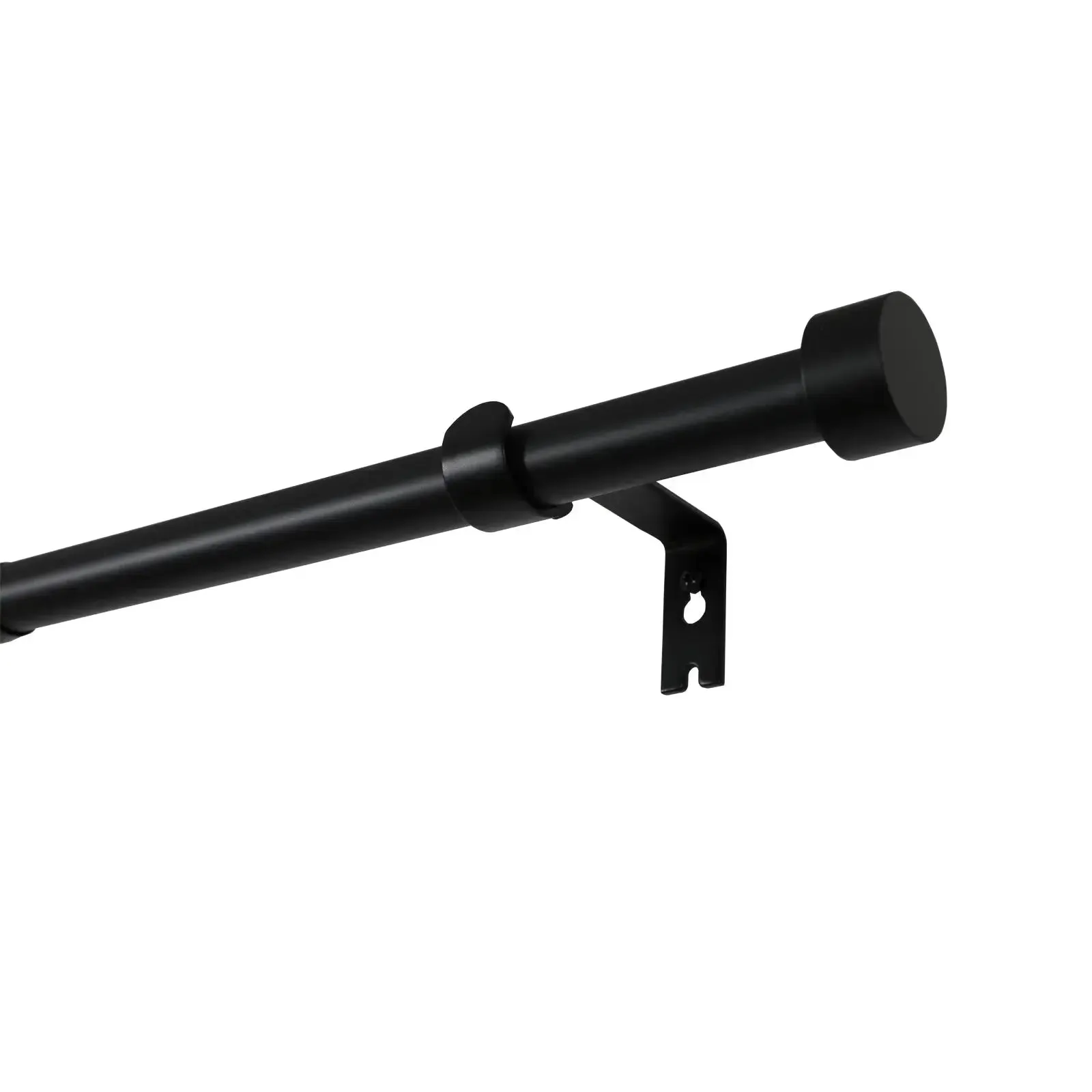 Jaylon Adjustable Curtain Rod with Rings