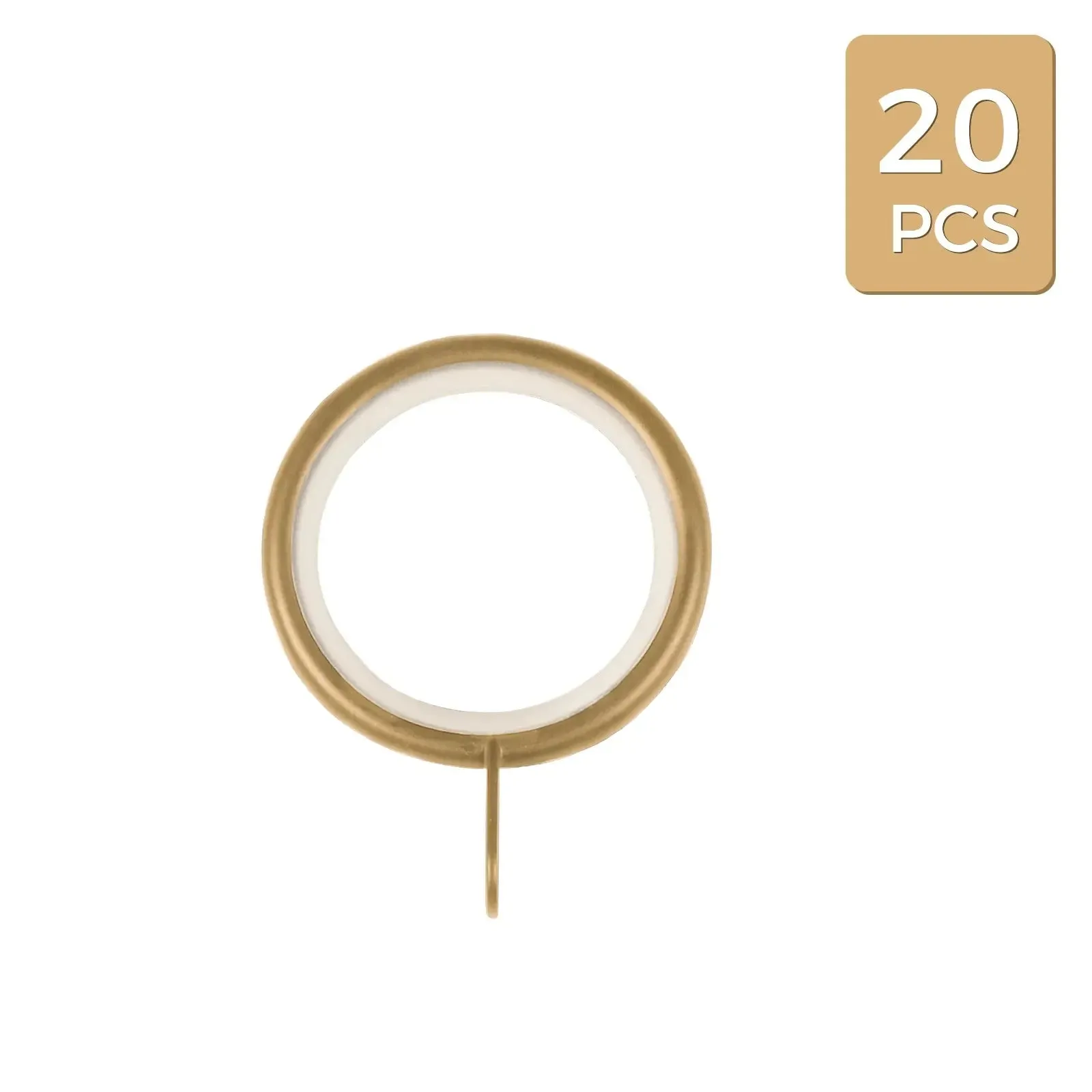 Jaylon Adjustable Curtain Rod with Rings
