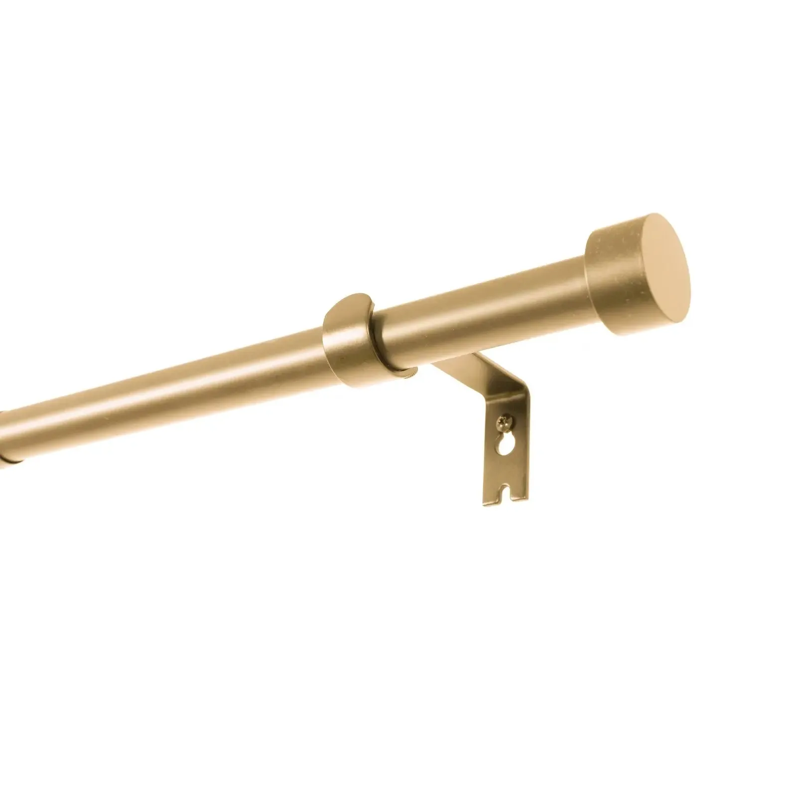Jaylon Adjustable Curtain Rod with Rings