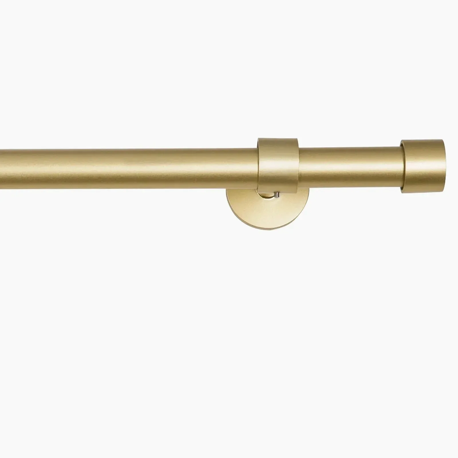 Jaylon Window Curtain Rod with Wall Brackets